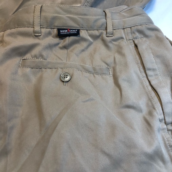 Weir flat front Golf Pants Size 32 x 30 Pockets - Picture 7 of 8